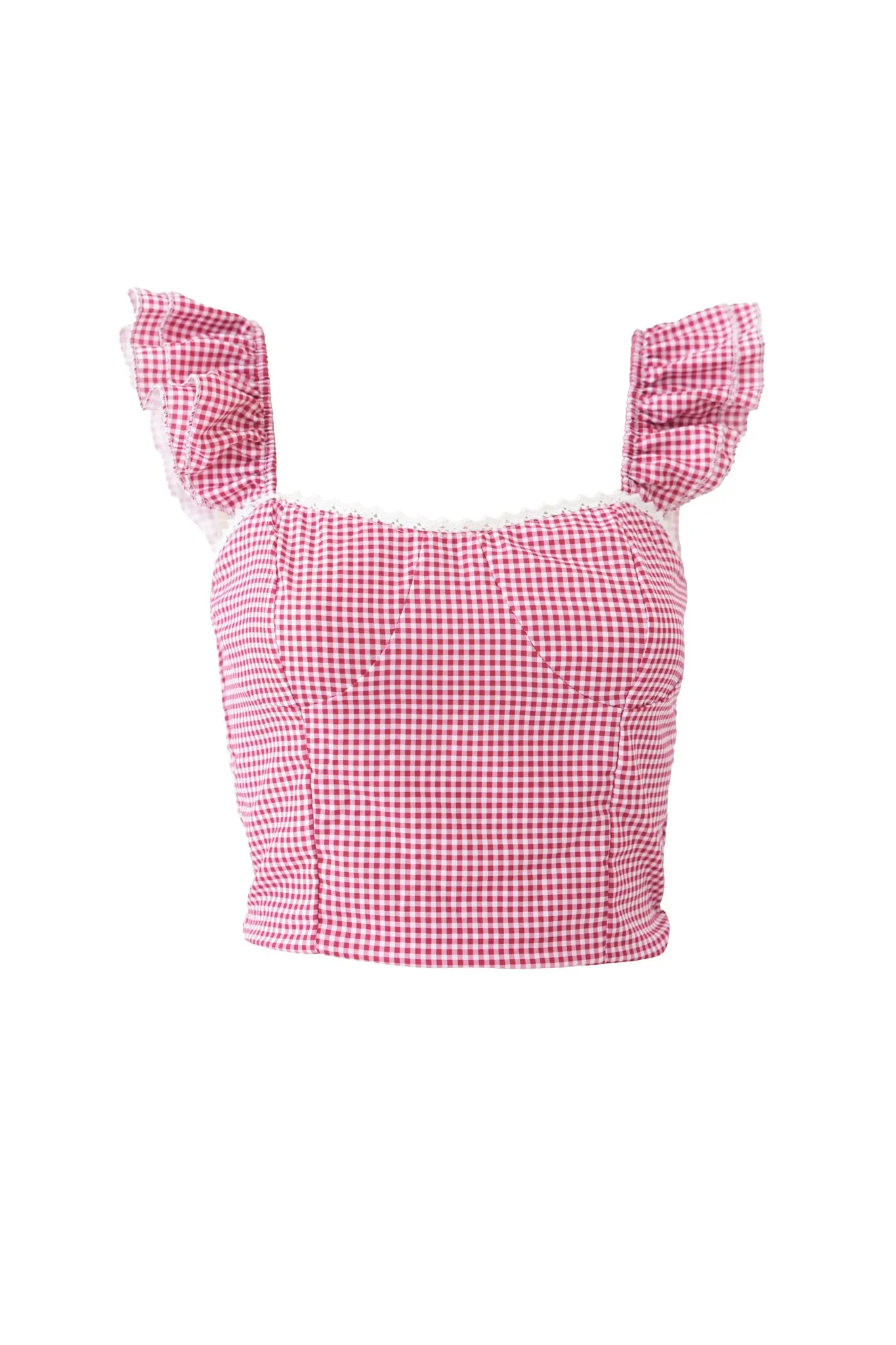 "Rosy" top red sold by Meet Me There product image thumbnail 2