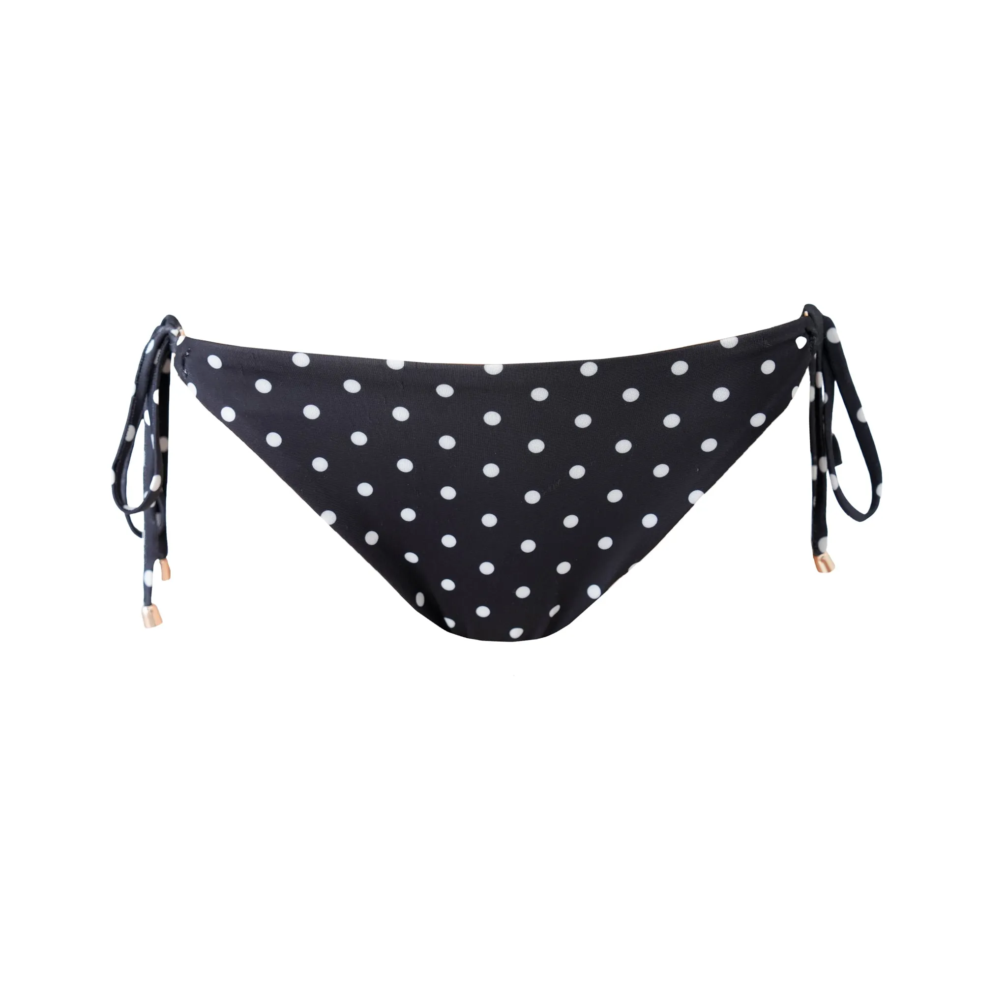 "Dots" tied bikini bottom black sold by Meet Me There product image thumbnail 2