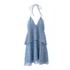 "Greece" dress blue sold by Meet Me There