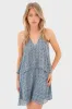 "Greece" dress blue sold by Meet Me There