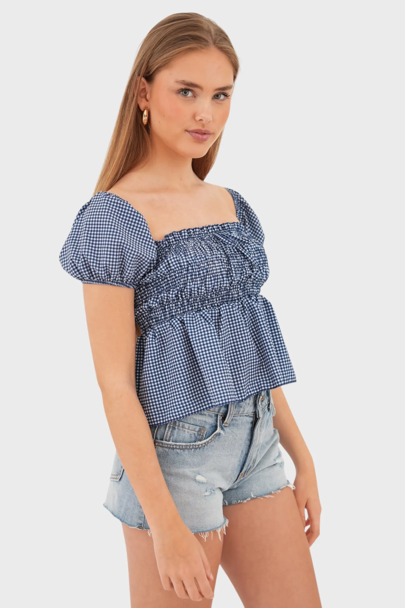 "Dream" top blue sold by Meet Me There product image thumbnail 2