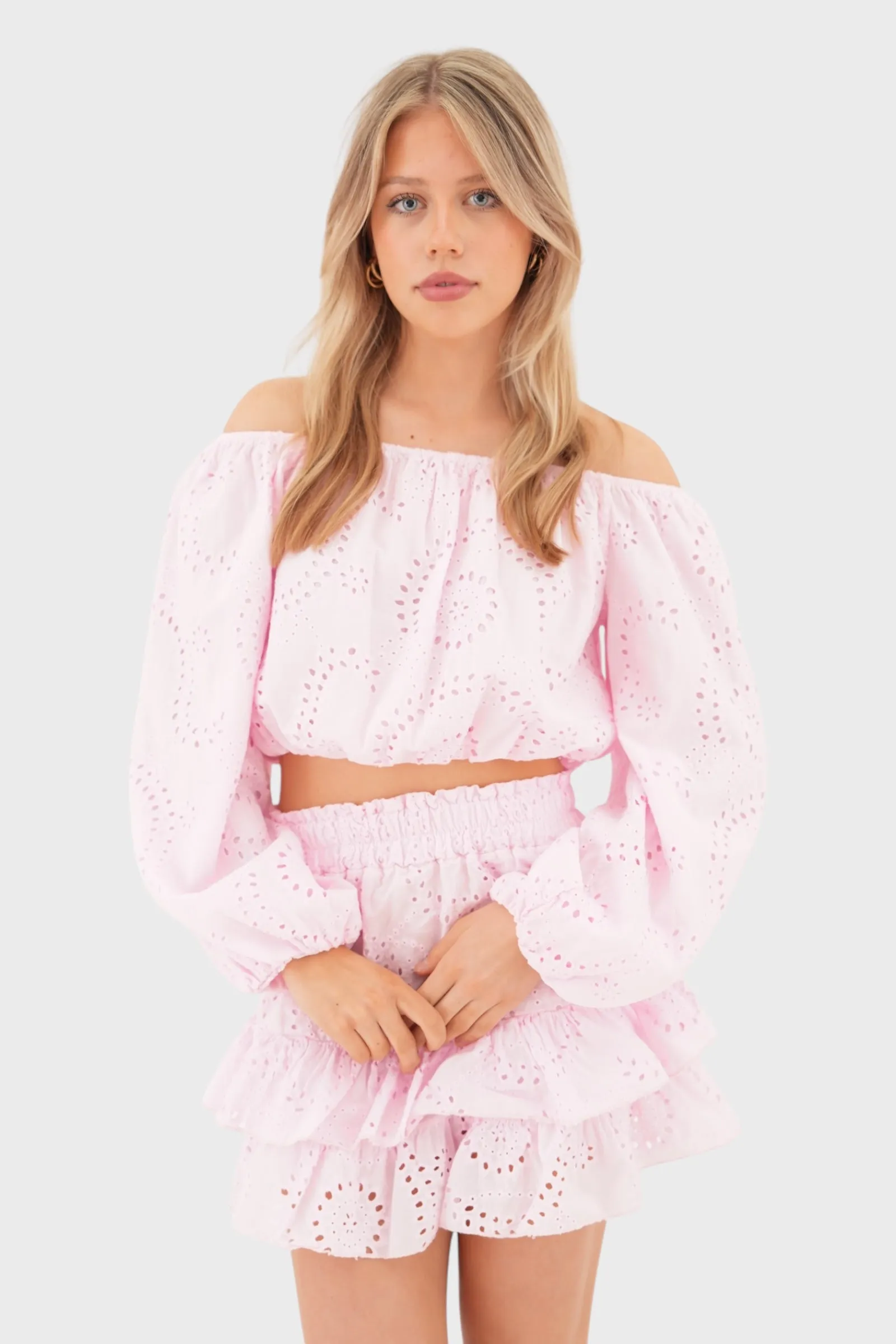 "Fleur" blouse pink sold by Meet Me There product image thumbnail 2