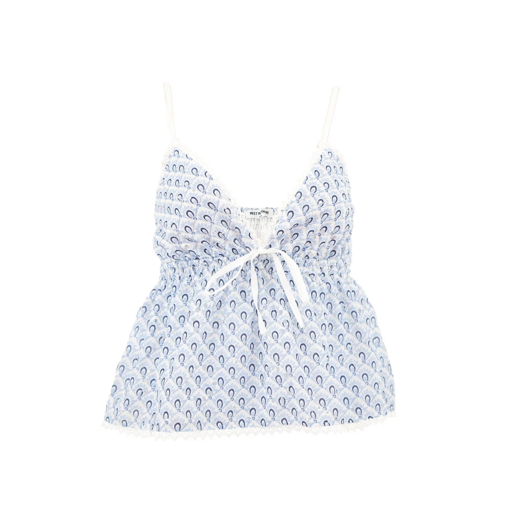 "Monaco" top blue sold by Meet Me There product image thumbnail 4