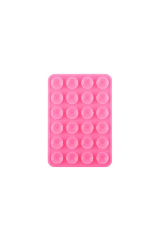 "Sticky" phone accessory bright pink sold by Meet Me There