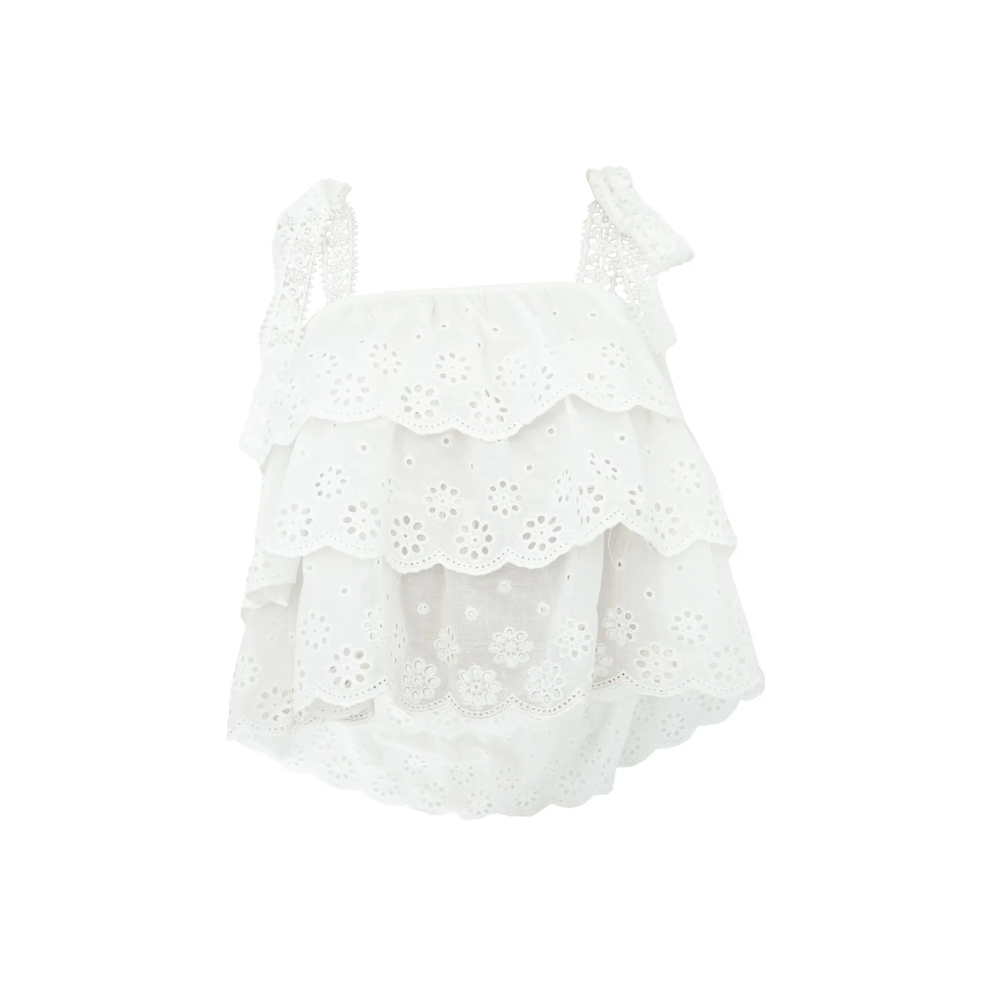 "Summerlight" top white sold by Meet Me There product image thumbnail 3