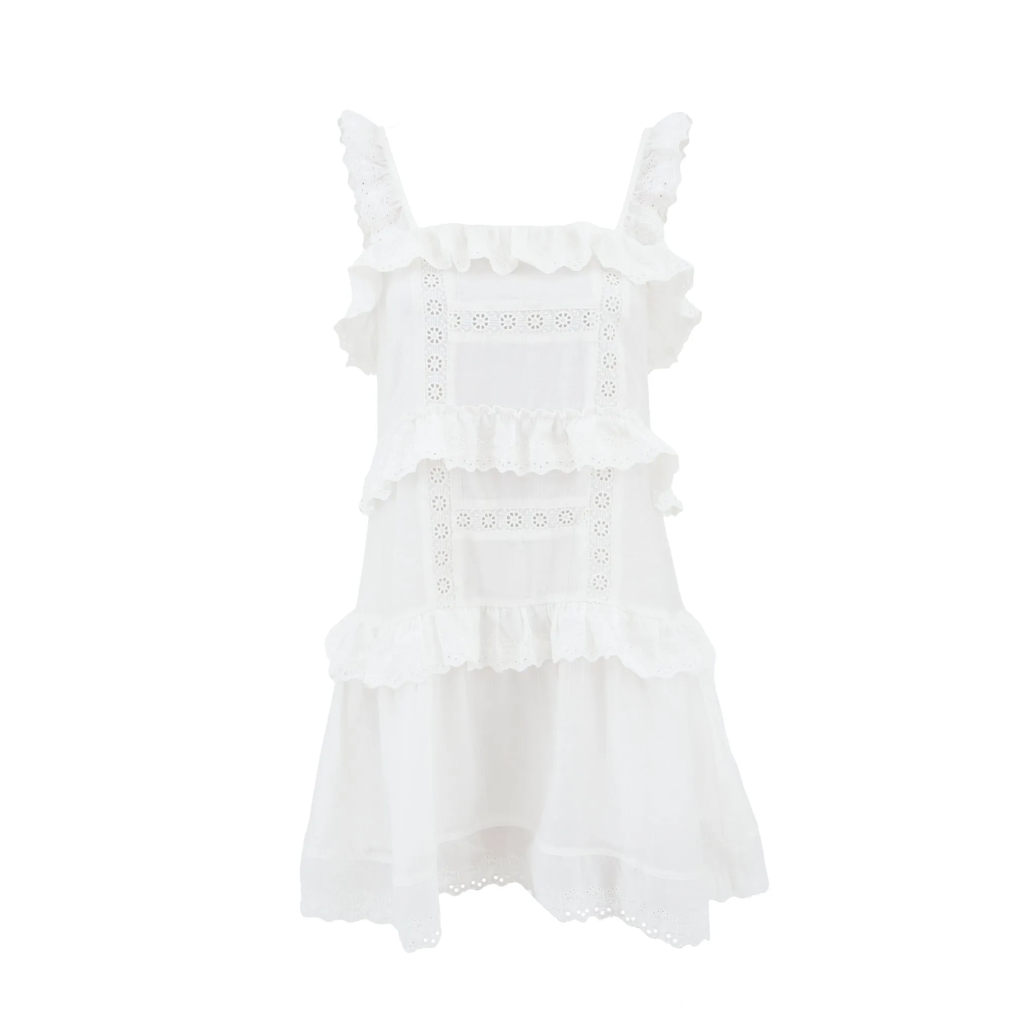"Ibiza" dress white sold by Meet Me There product image thumbnail 4