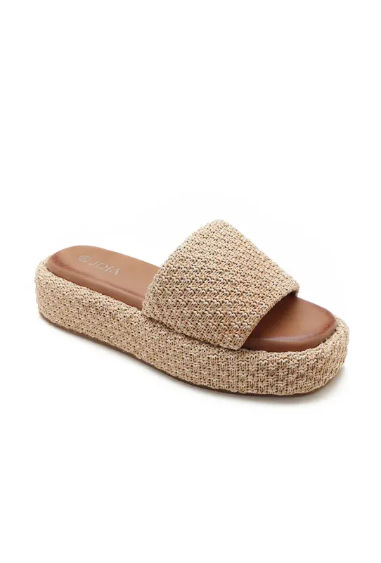"Dubai" slippers beige sold by Meet Me There