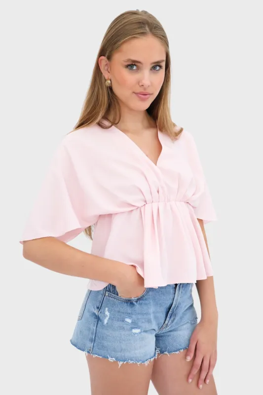 "Ibiza" top pink sold by Meet Me There