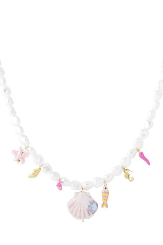 "Lagoon" necklace sold by Meet Me There