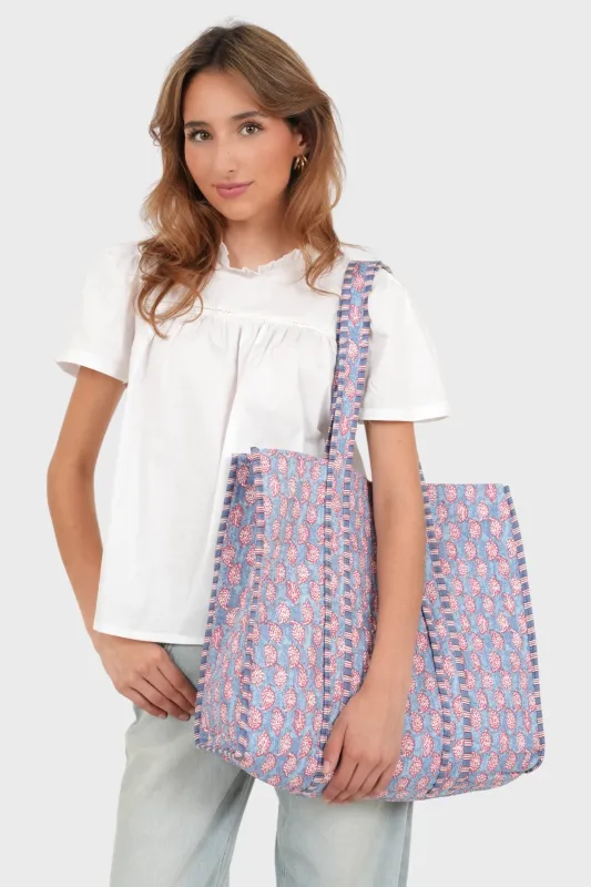 "Azure" tote bag sold by Meet Me There