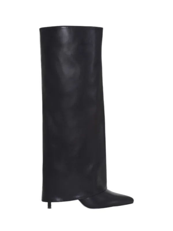 "Classy" high boots black sold by Meet Me There