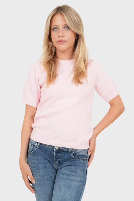 "Everyday" sweater light pink sold by Meet Me There