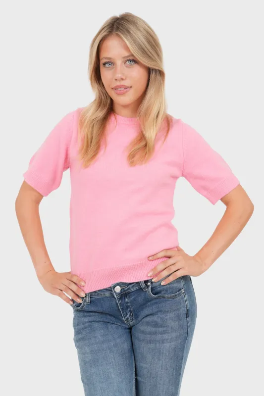 "Everyday" sweater coral sold by Meet Me There