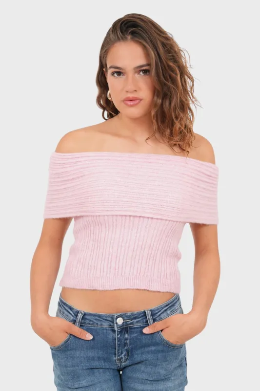 "Flore" top light pink sold by Meet Me There