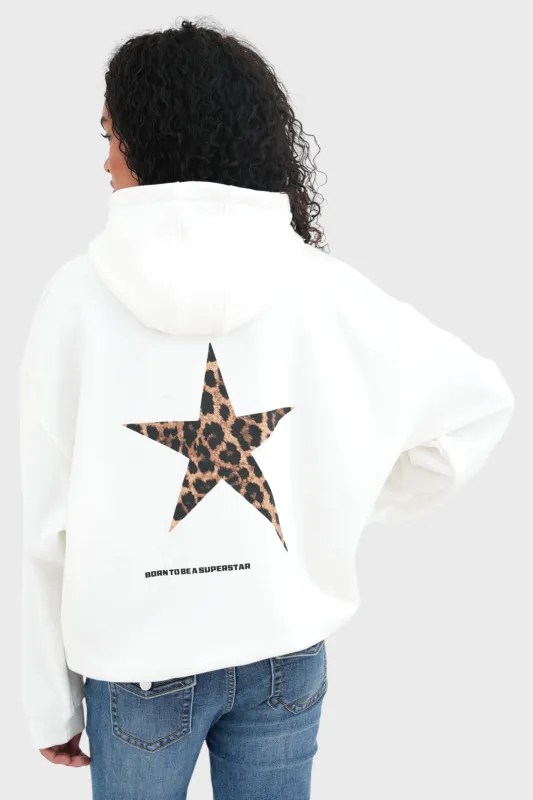 "Only one" hoodie white sold by Meet Me There