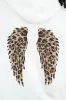 "Wing" hoodie leopard sold by Meet Me There