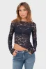 "Ivy" top navy sold by Meet Me There