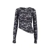 "Ivy" top navy sold by Meet Me There