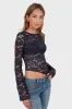 "Ivy" top navy sold by Meet Me There