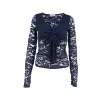 "Olive" top navy sold by Meet Me There