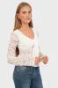 "Olive" top white sold by Meet Me There