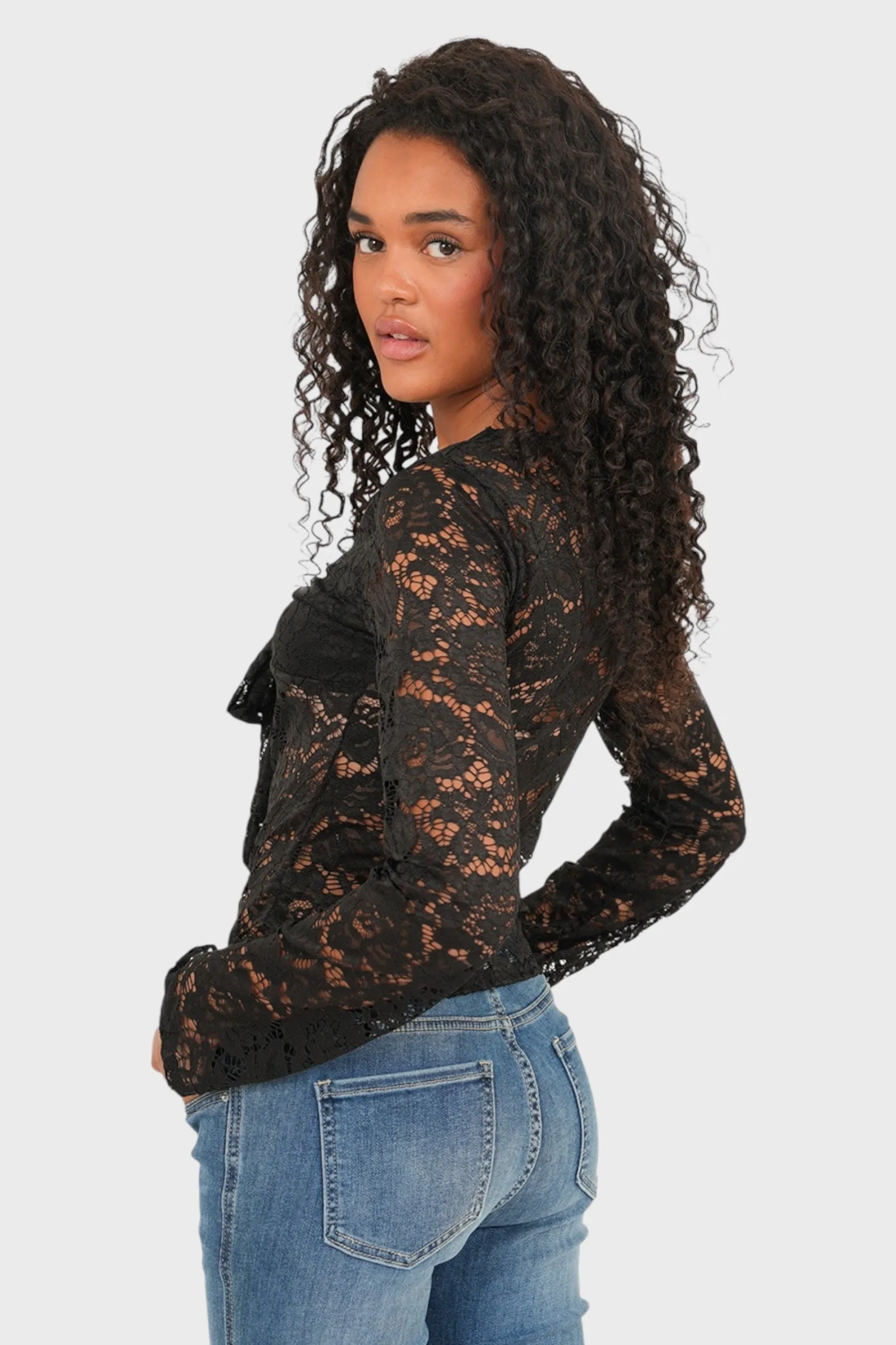 "Olive" top black sold by Meet Me There product image thumbnail 3