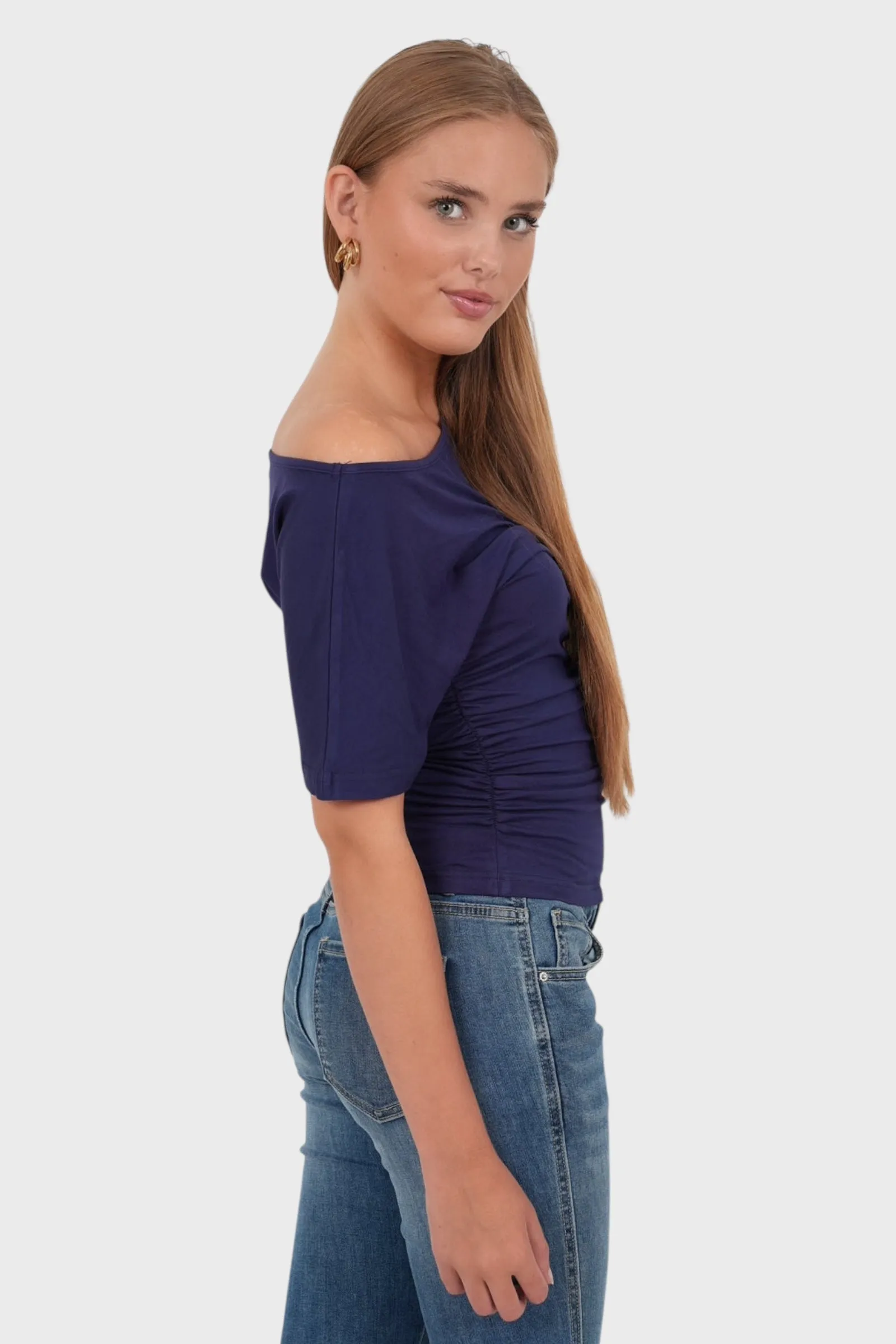 "Zara" top navy sold by Meet Me There product image thumbnail 3