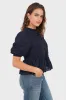 "Grace" blouse navy sold by Meet Me There