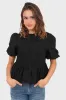 "Grace" blouse black sold by Meet Me There
