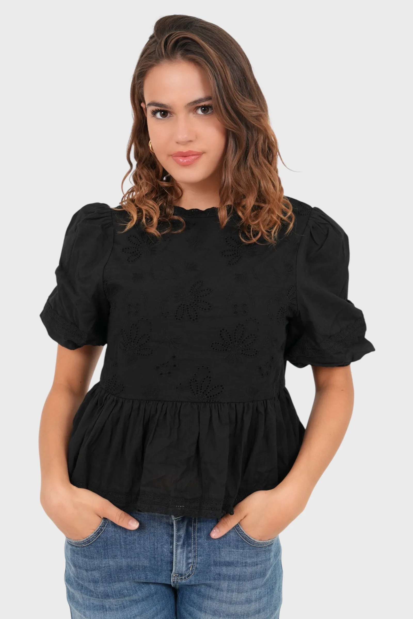 "Grace" blouse black sold by Meet Me There product image thumbnail 2