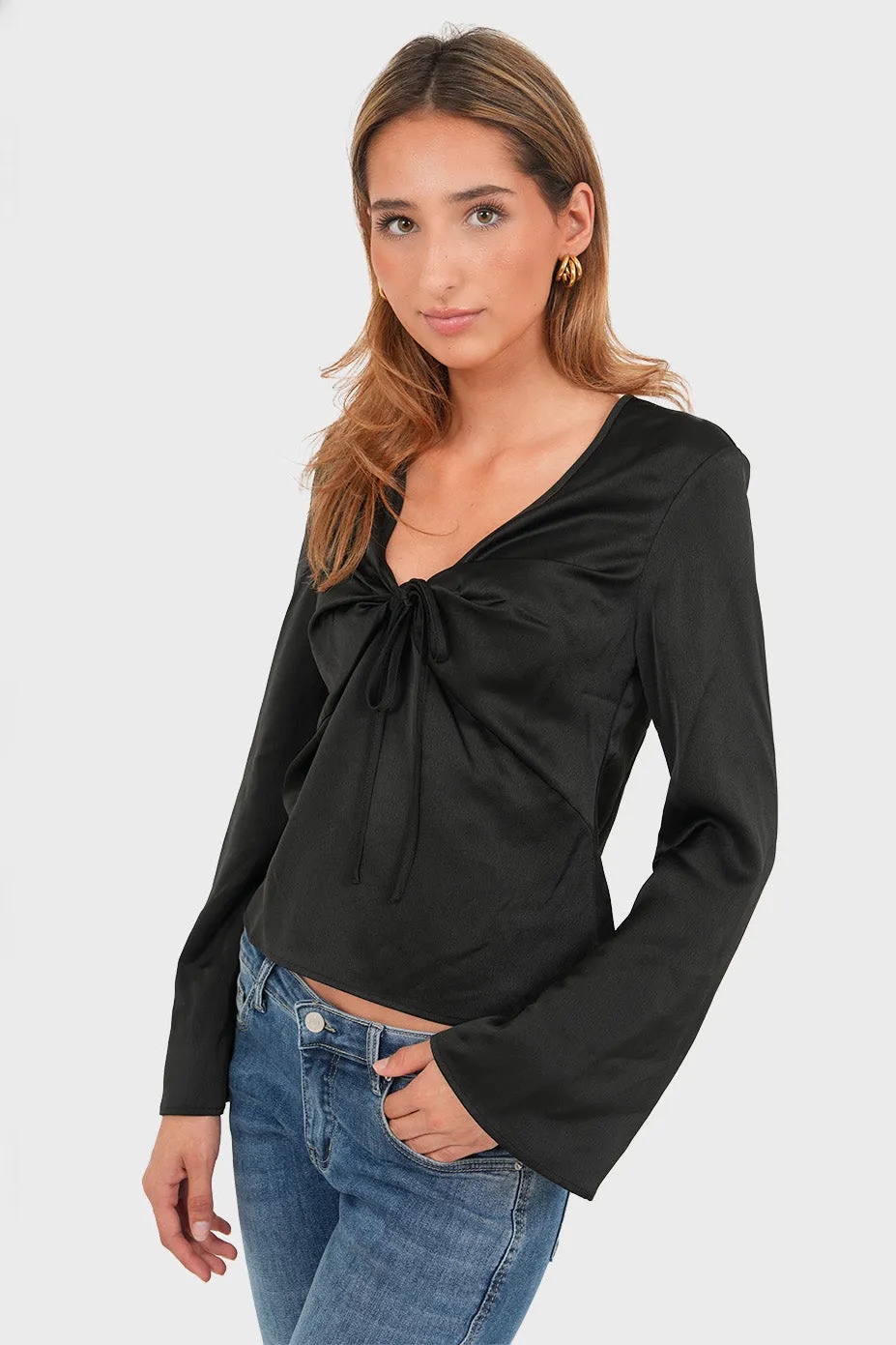 "Pearl" top black sold by Meet Me There product image thumbnail 3
