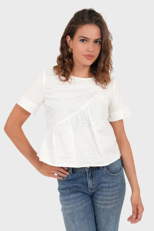 "Sofia" top white sold by Meet Me There