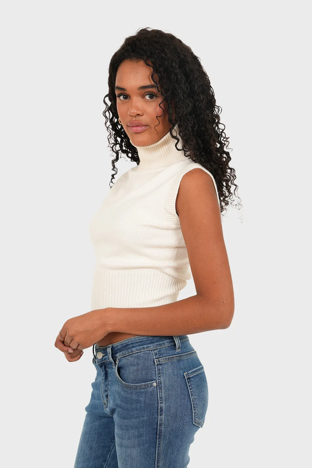 "Casual" top white sold by Meet Me There product image thumbnail 2
