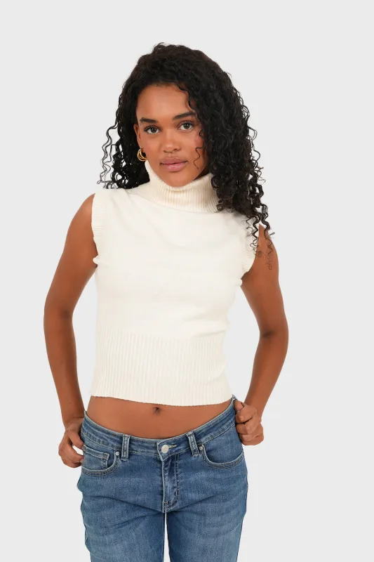 "Casual" top white sold by Meet Me There