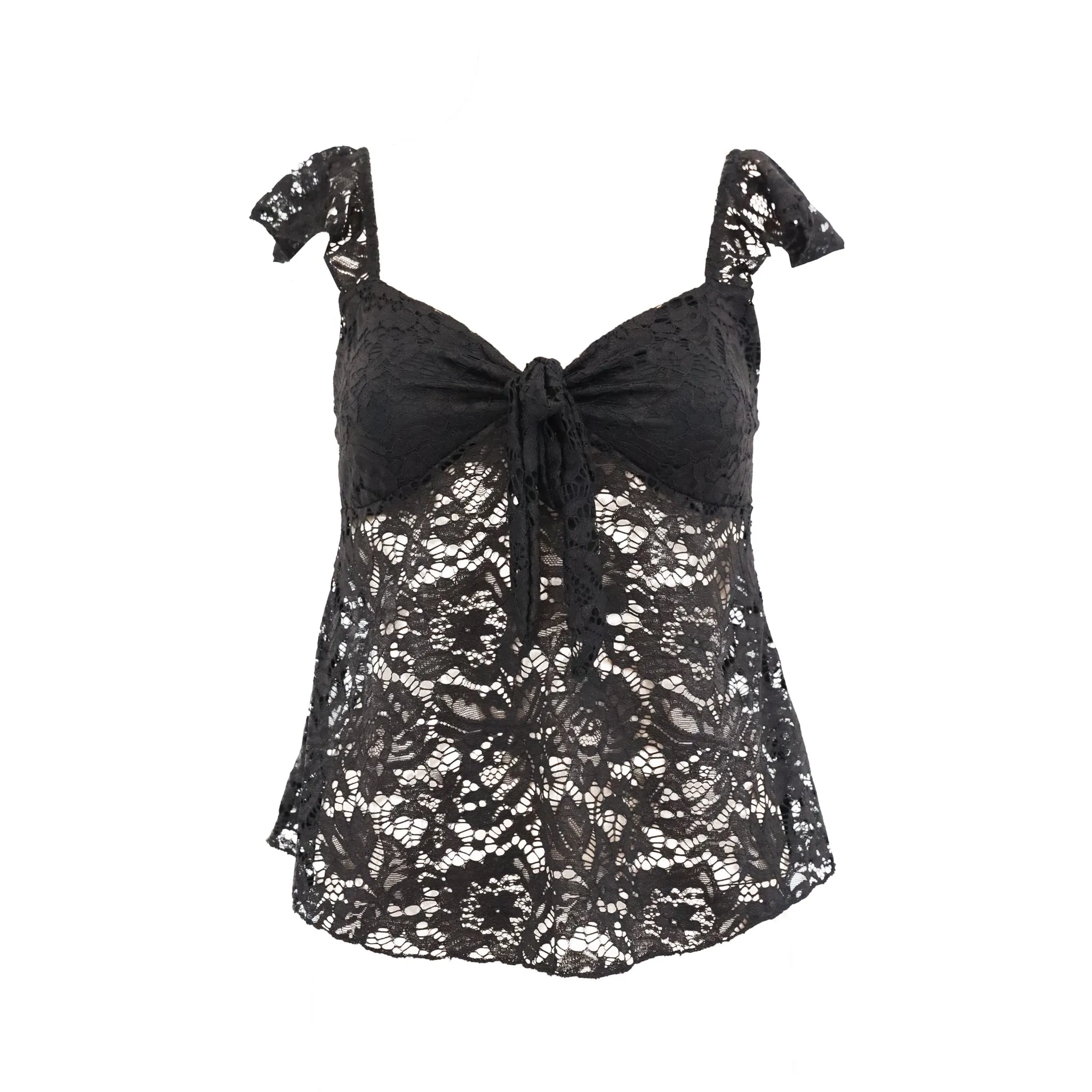 "Luna" top black sold by Meet Me There product image thumbnail 4