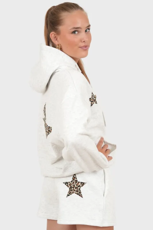 "One star" short grey sold by Meet Me There