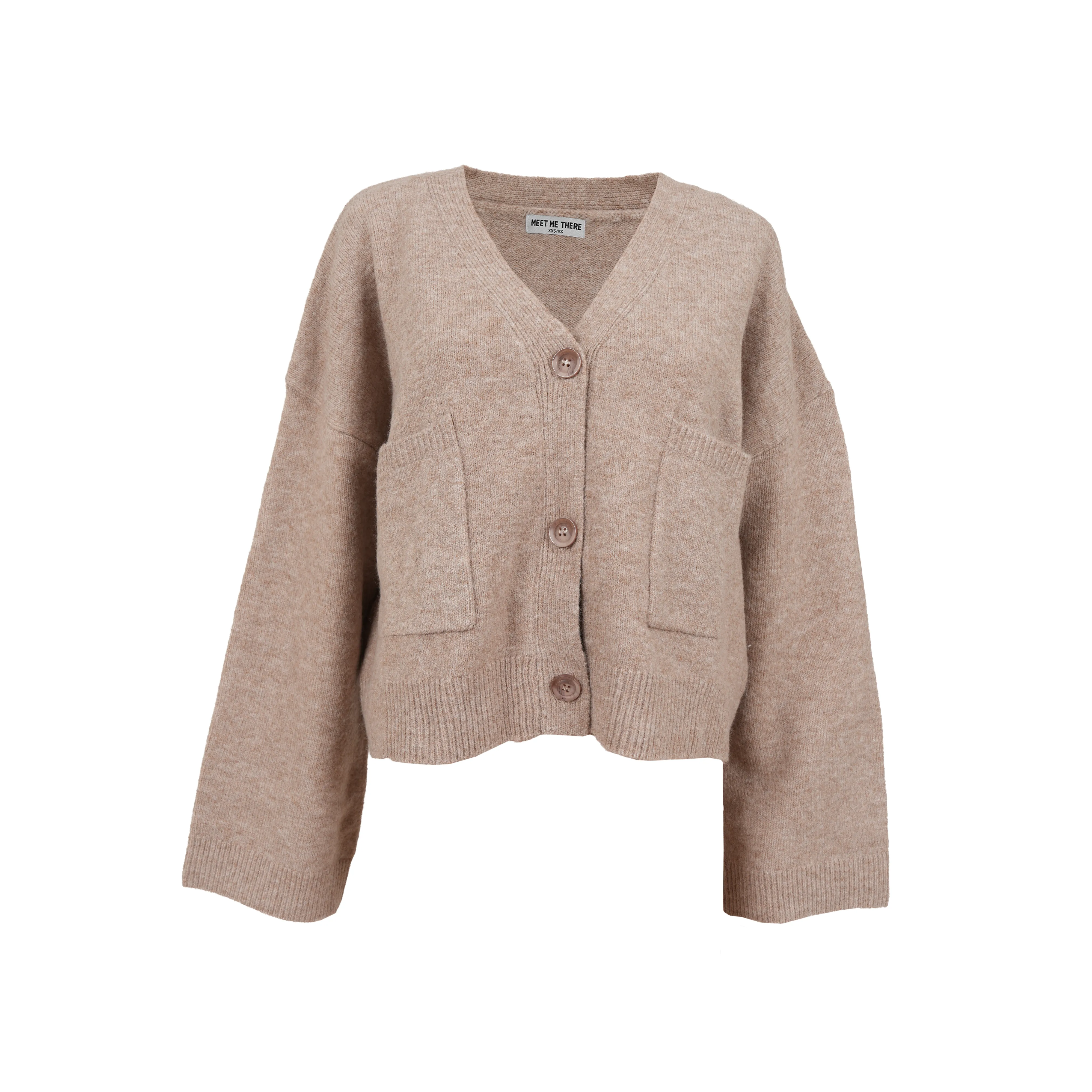 "Aurora" cardigan brown sold by Meet Me There product image thumbnail 4