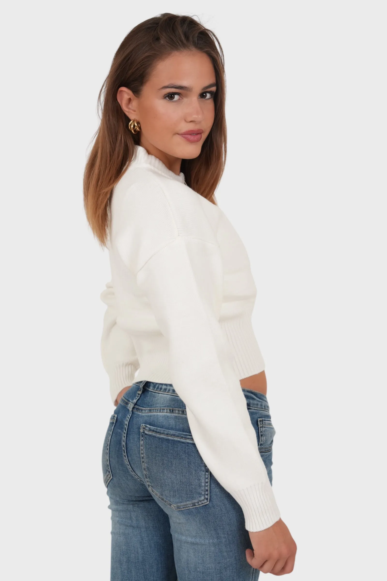 "Belle" vest white sold by Meet Me There product image thumbnail 3