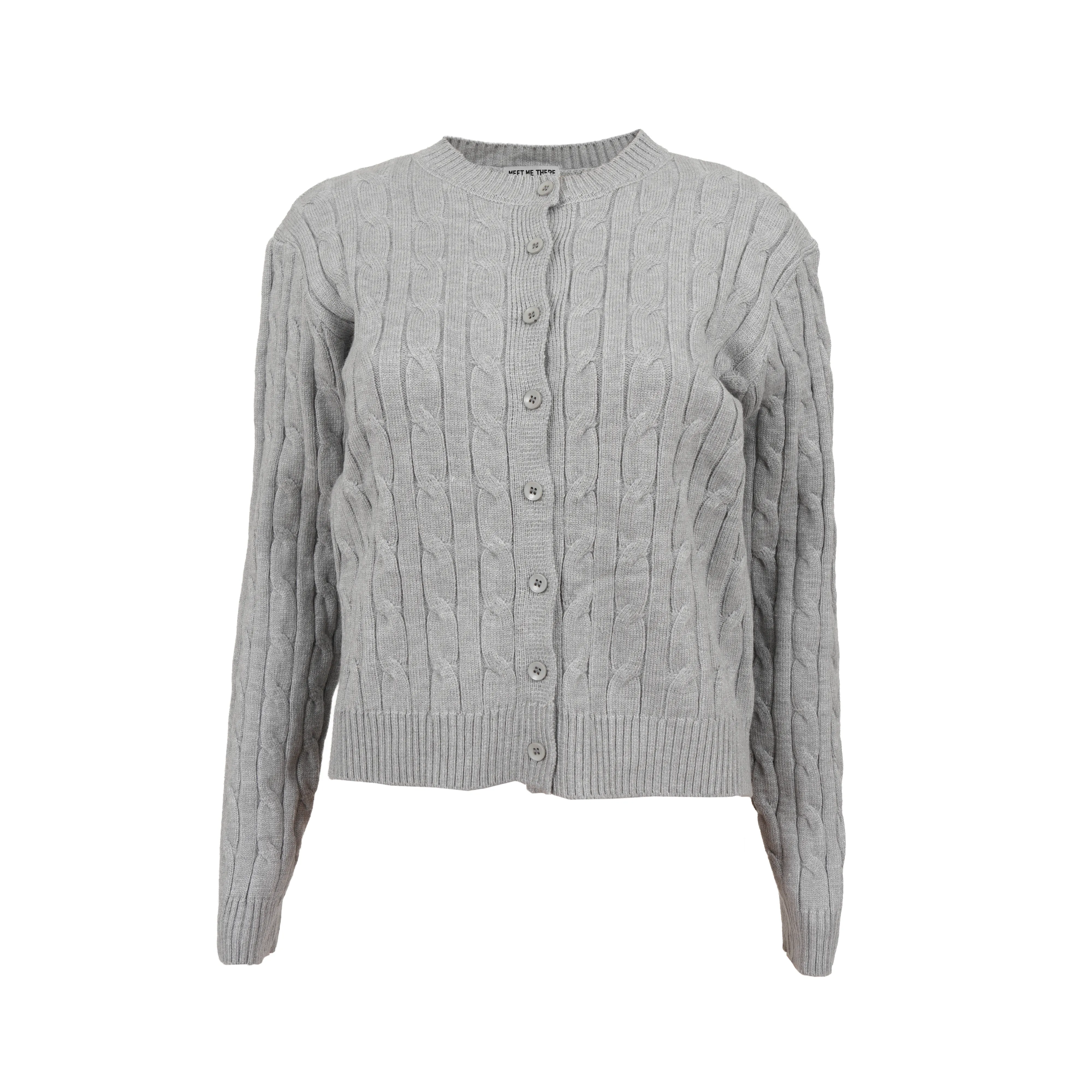 “Lily” cardigan grey sold by Meet Me There product image thumbnail 4