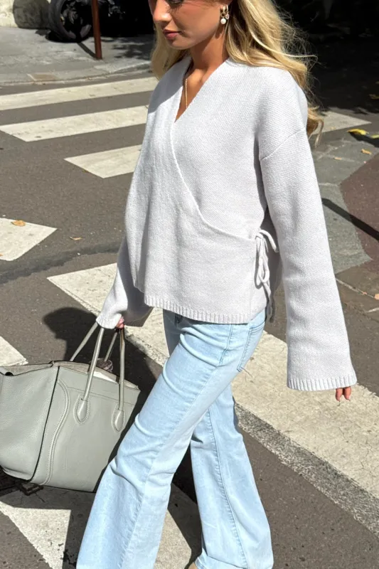 "Juliette" cardigan grey sold by Meet Me There