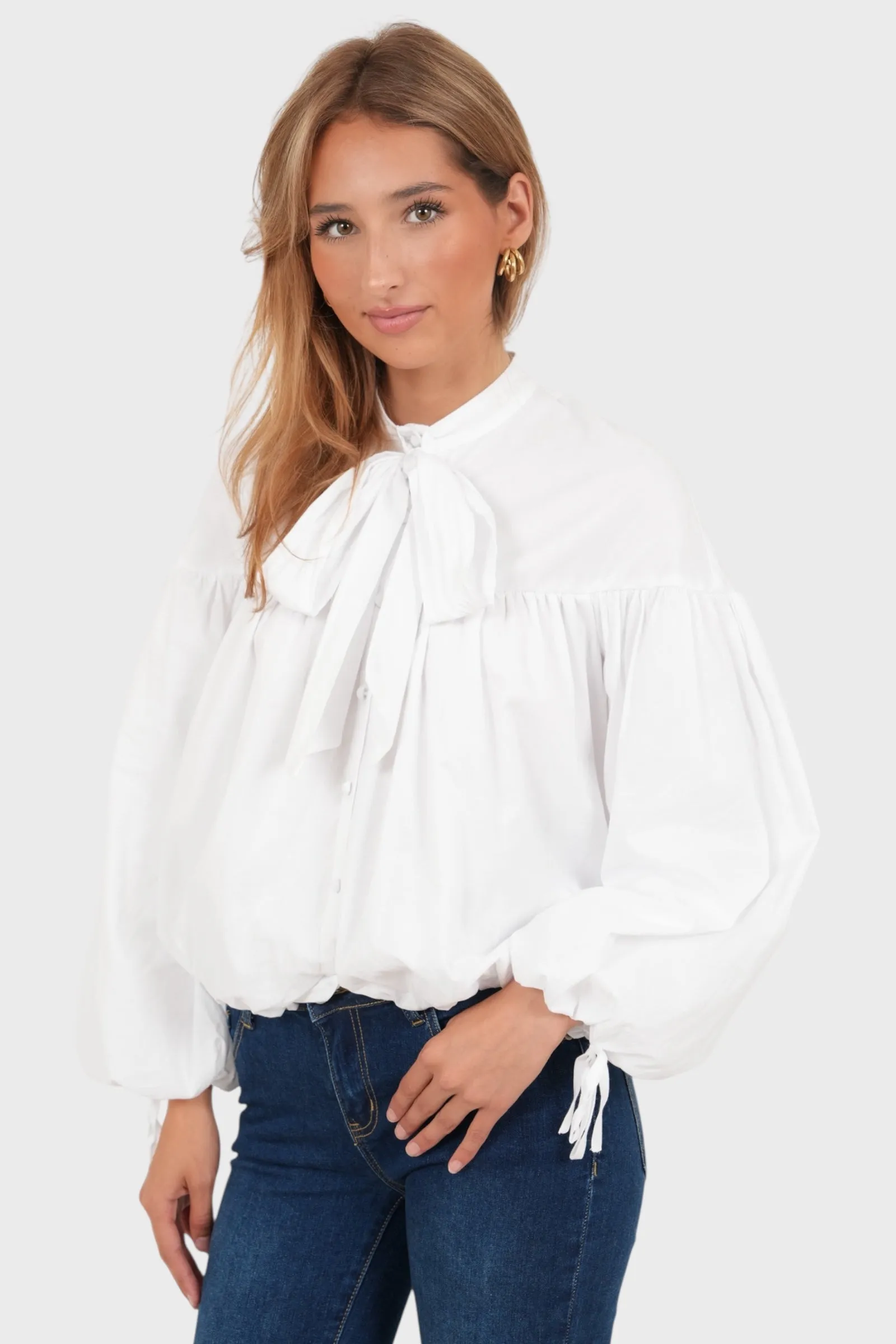 "Poppy" blouse white sold by Meet Me There product image thumbnail 2