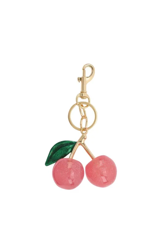 "Cherry" bag charm sold by Meet Me There