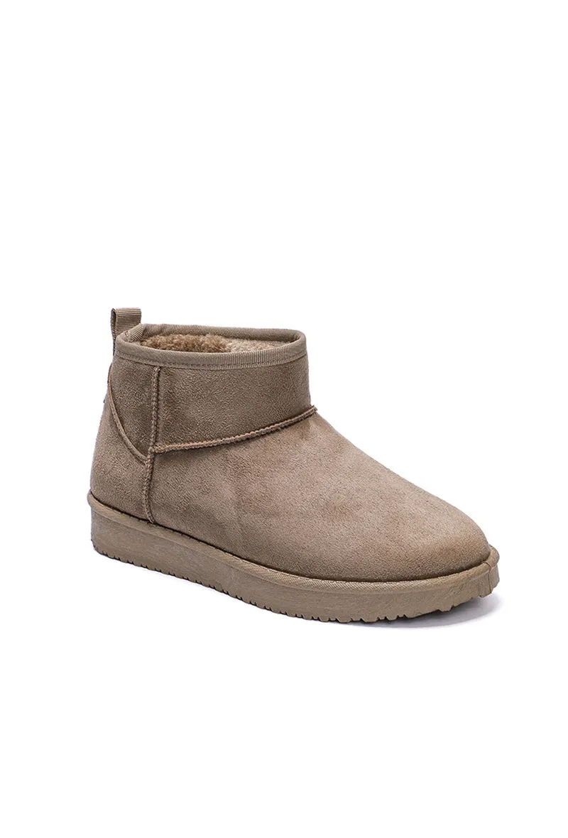 "Cozy" boots taupe sold by Meet Me There product image thumbnail 2