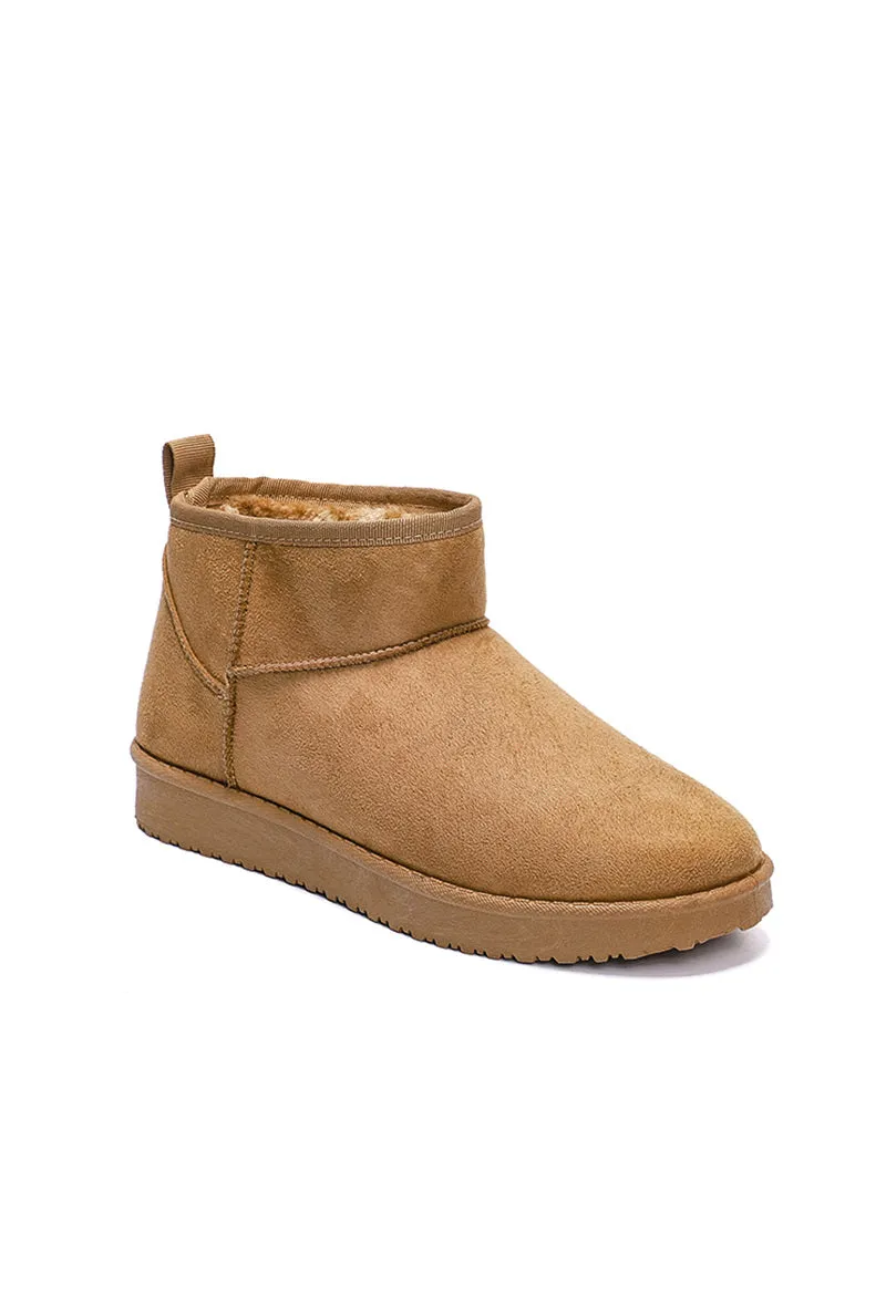 "Cozy" boots camel sold by Meet Me There product image thumbnail 2