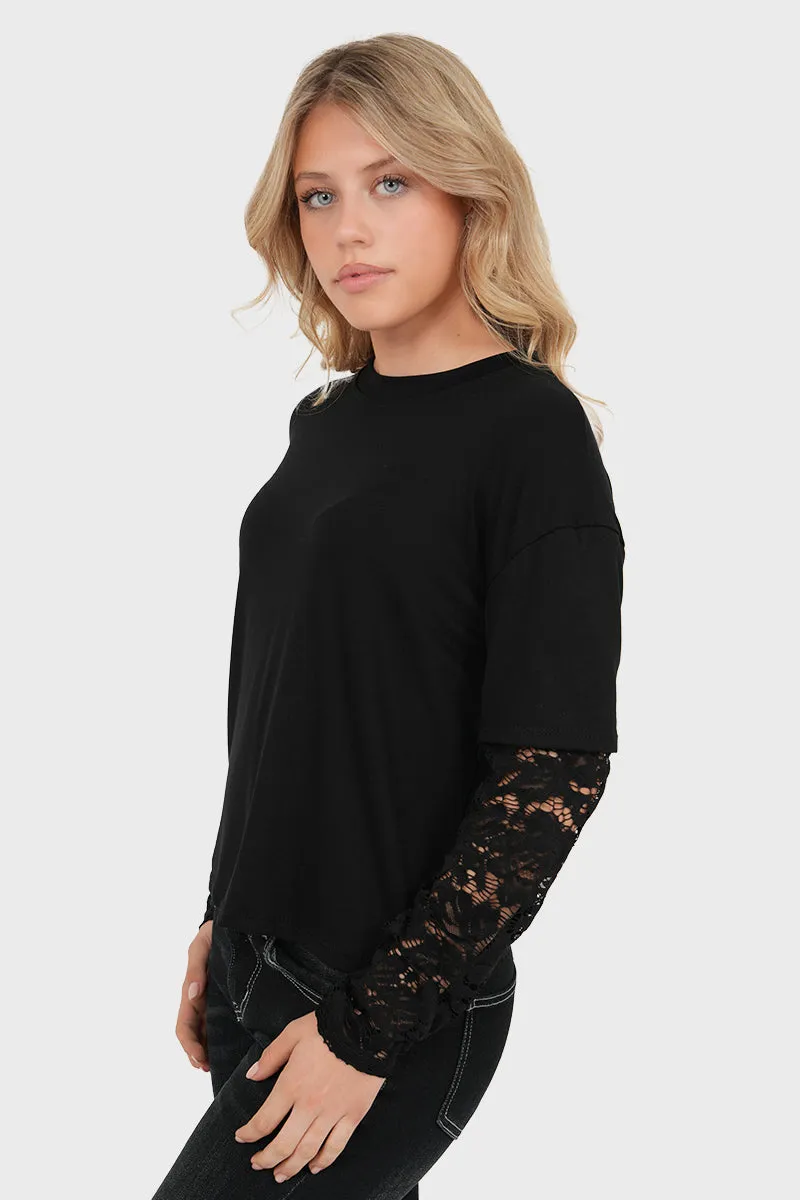 "Amaya" top black sold by Meet Me There product image thumbnail 2