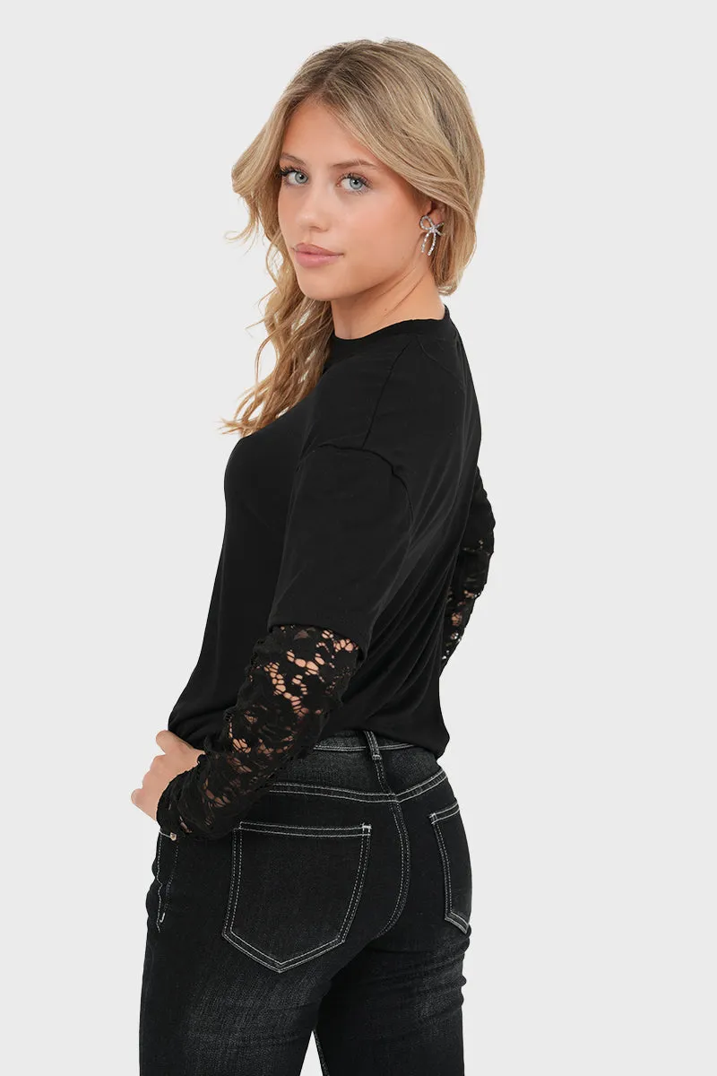 "Amaya" top black sold by Meet Me There product image thumbnail 3
