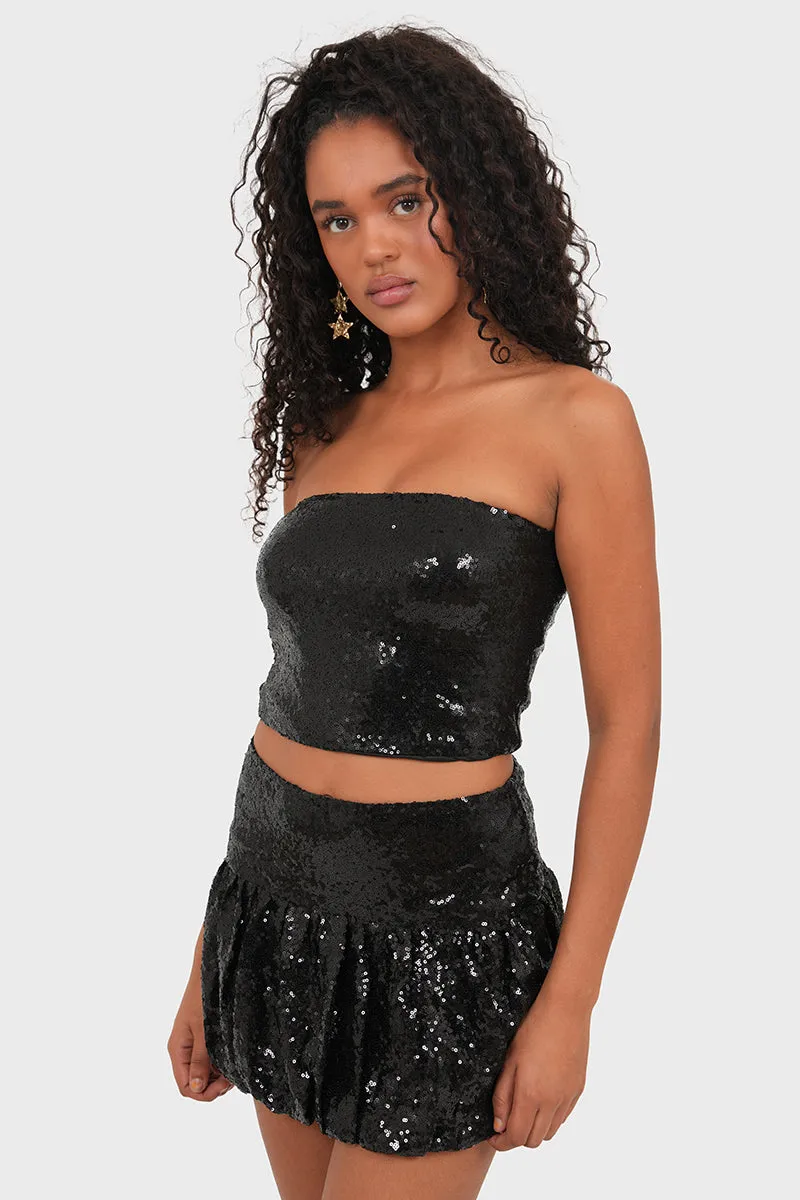 "Bright" top black sold by Meet Me There product image thumbnail 3