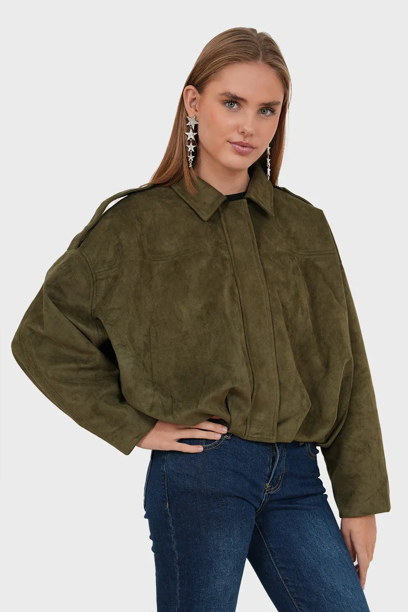 "Miami" jacket green sold by Meet Me There product image thumbnail 2