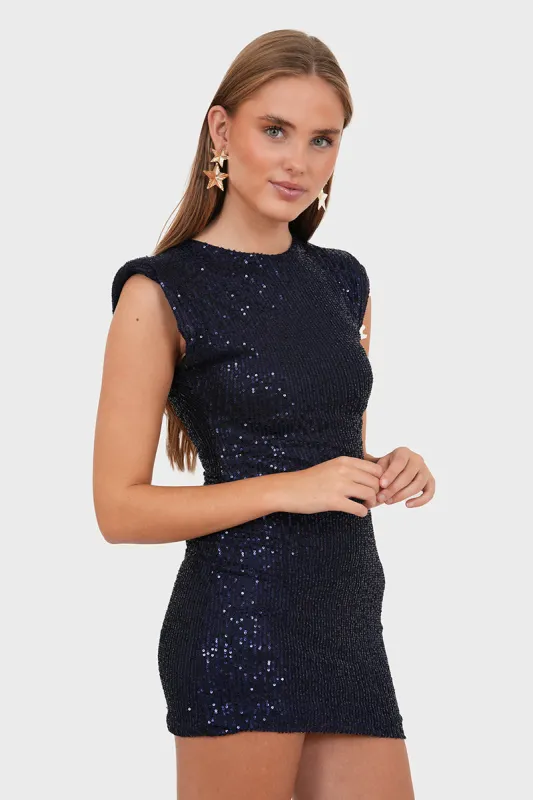 "Miami" dress navy sold by Meet Me There