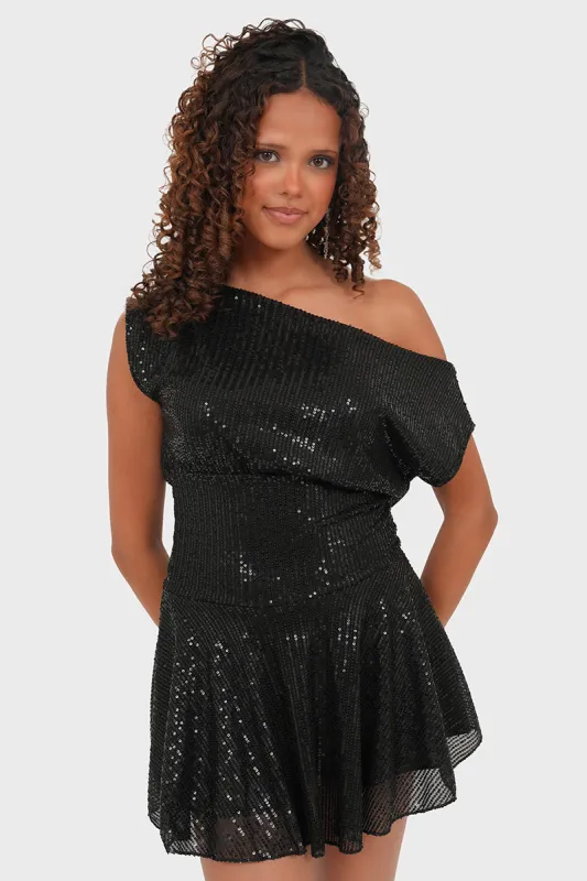 "London" dress black sold by Meet Me There